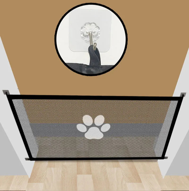 Cercas de Barreira para Pets – Portáteis, Dobráveis e com Tela Respirável para Gatos e Cães | Acessório de Segurança para Garantir a Proteção dos Animais de Estimação.