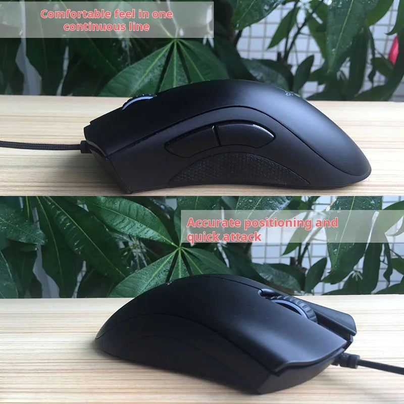 Mouse Gamer com Fio Razer Deathadder Viper Edição Padrão 6400