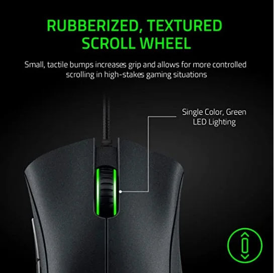 Mouse Gamer com Fio Razer Deathadder Viper Edição Padrão 6400